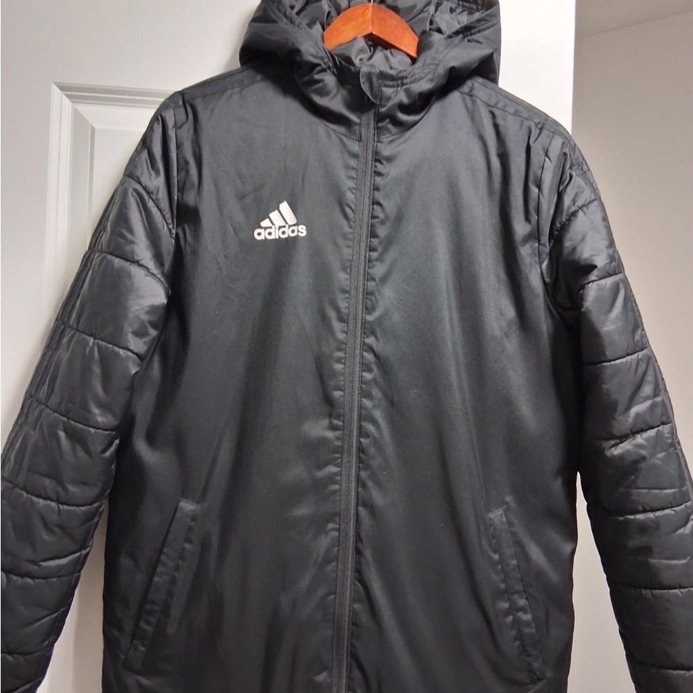 Adidas Women's Black Puffer Jacket